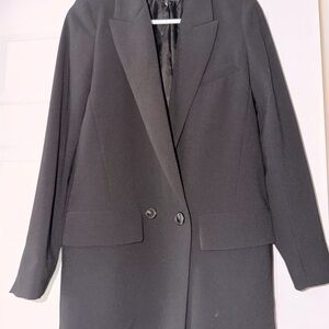 Zara Women's Elegant Black Suit Jacket